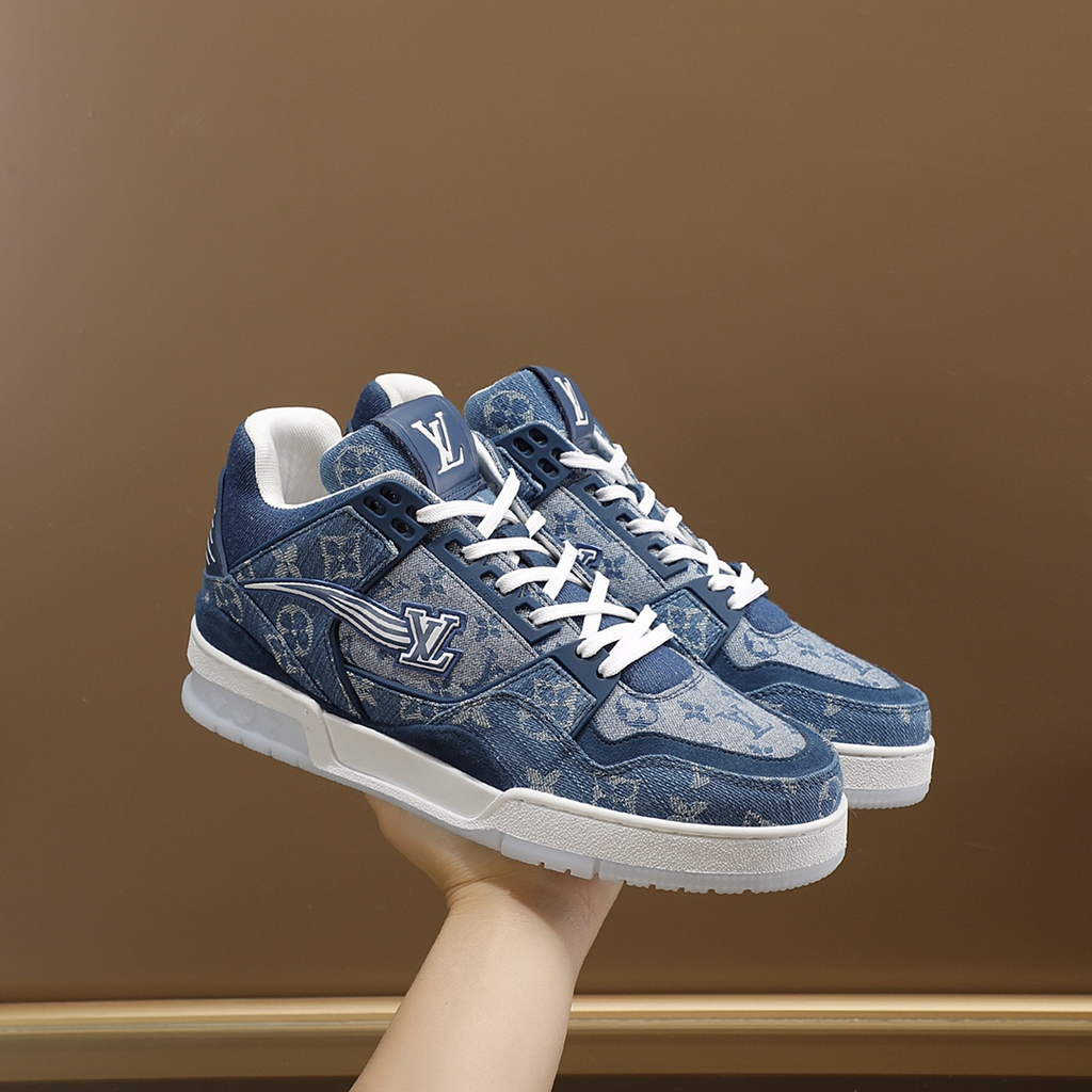 Louis Vuitton Women Men's  LV Time Out Sneaker M60067 - Male-39 - View 1