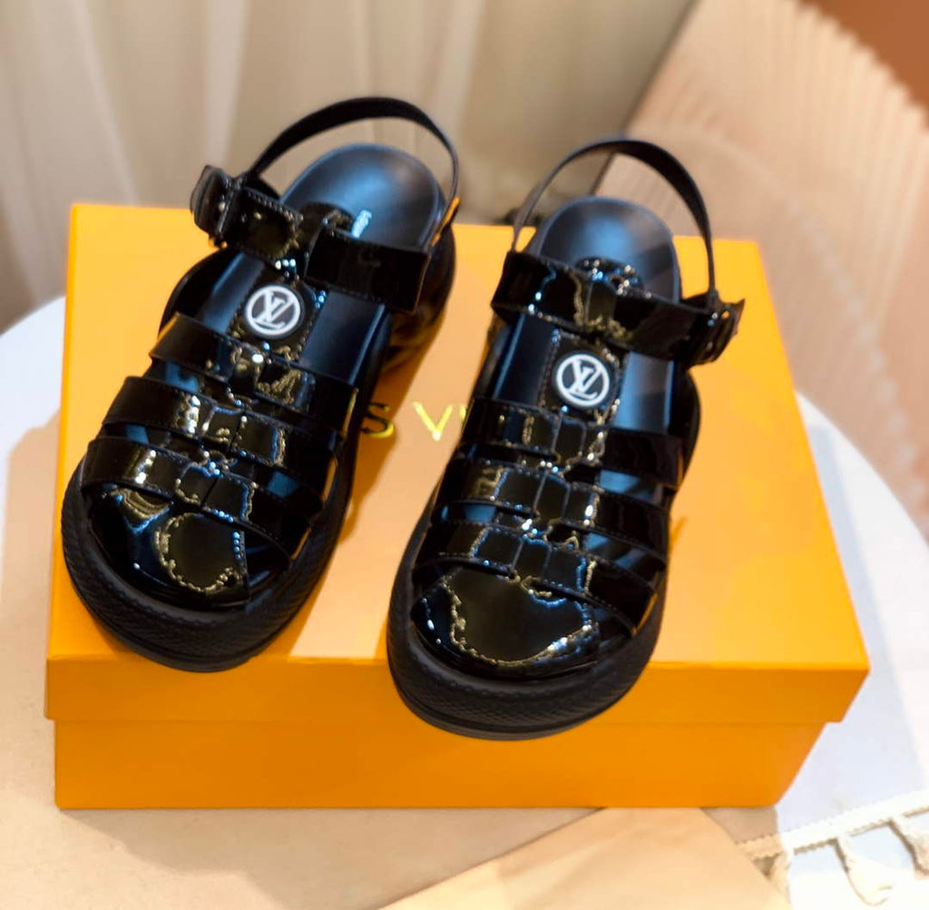 Louis Vuitton 1AB16A LV Archlight Flat Sandals L68381