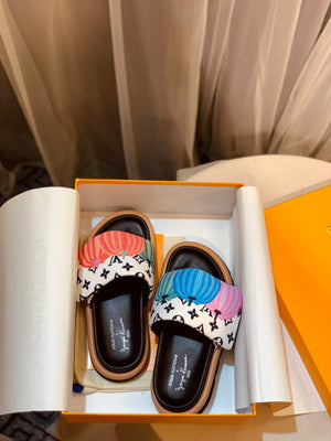 Louis Vuitton 1ABD91 LV x YK Pool Pillow Flat Comfort Mule L68351 - 35 - View 2