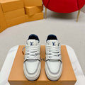 Louis Vuitton 1ABFAF Men Women's LV Trainer Sneaker L62458 - Fmale-Euro 35=US 4 - View 1