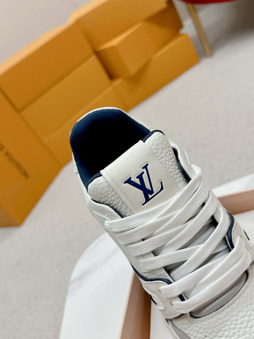 Louis Vuitton 1ABFAF Men Women's LV Trainer Sneaker L62458