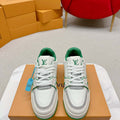 Louis Vuitton 1ABFAF Men Women's LV Trainer Sneaker L62459 - Fmale-Euro 35=US 4 - View 1