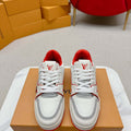Louis Vuitton 1ABFAF Men Women's LV Trainer Sneaker L62460 - Fmale-Euro 35=US 4 - View 1