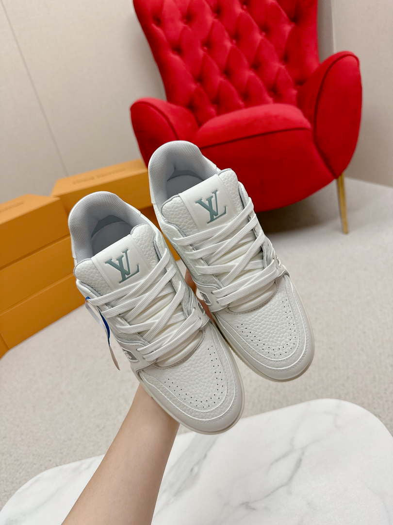 Louis Vuitton 1ABFAF Men Women's LV Trainer Sneaker L62462