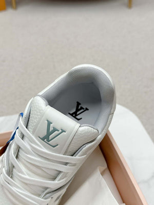 Louis Vuitton 1ABFAF Men Women's LV Trainer Sneaker L62462 - Fmale-Euro 35=US 4 - View 9