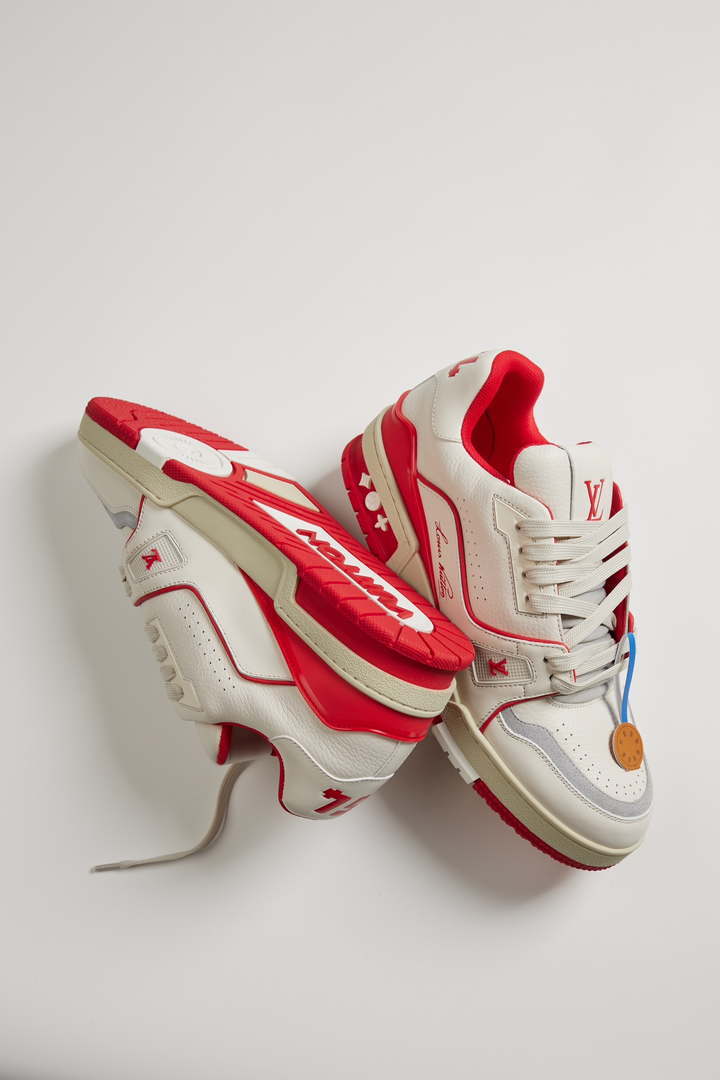 Louis Vuitton 1ABFAF Men Women's LV Trainer Sneaker L62463