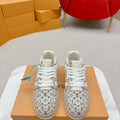 Louis Vuitton 1ABG0H Men Women's LV Trainer Sneaker L62475 - Fmale-Euro 35=US 4 - View 1
