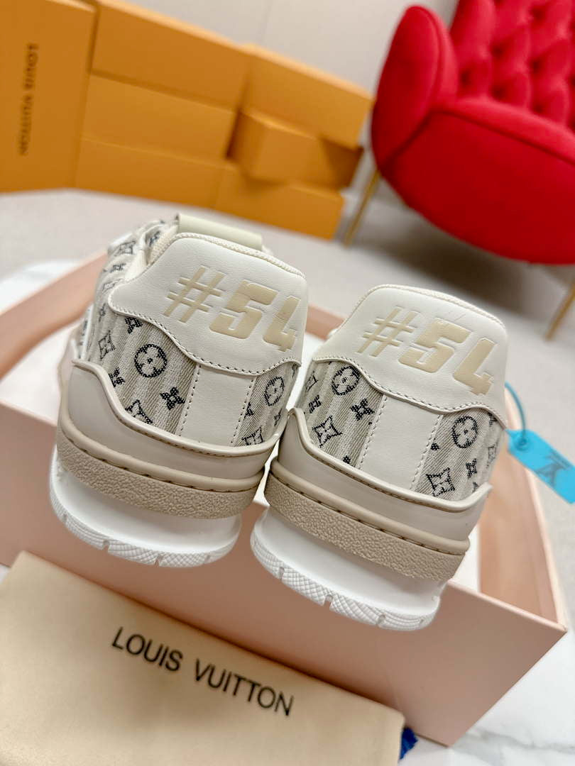 Louis Vuitton 1ABG0H Men Women's LV Trainer Sneaker L62475