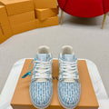 Louis Vuitton 1ABG0H Men Women's LV Trainer Sneaker L62476 - Fmale-Euro 35=US 4 - View 1