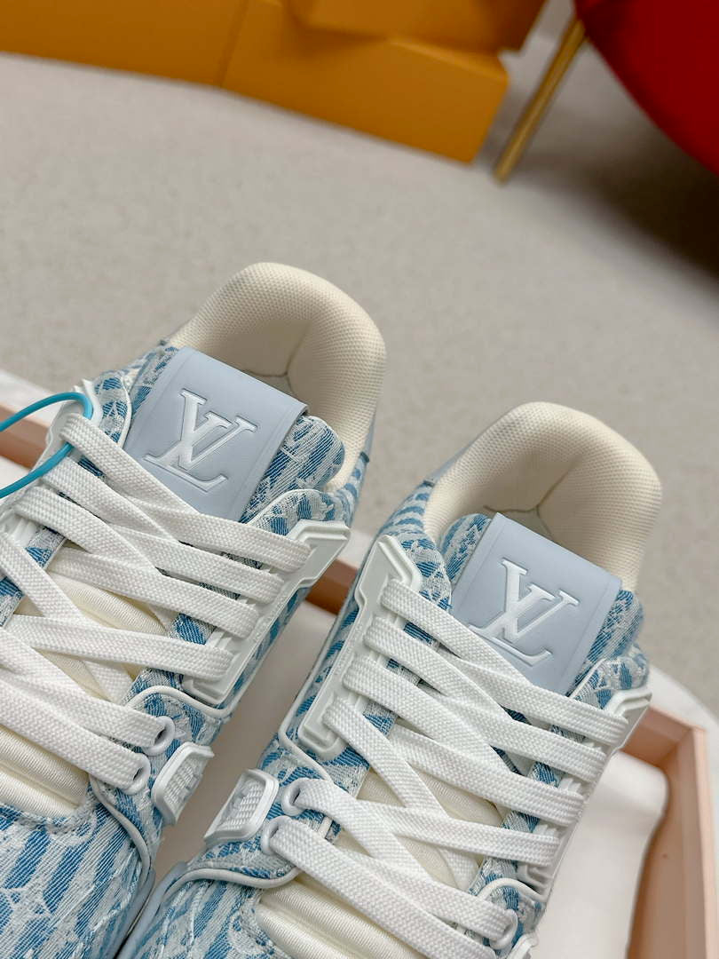 Louis Vuitton 1ABG0H Men Women's LV Trainer Sneaker L62476