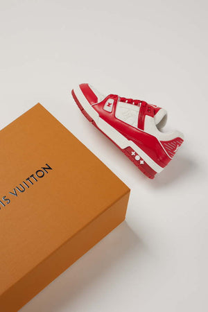 Louis Vuitton 1ABLUR Men Women's LV Trainer Sneaker L62466 - Fmale-Euro 35=US 4 - View 3