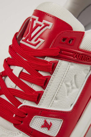 Louis Vuitton 1ABLUR Men Women's LV Trainer Sneaker L62466 - Fmale-Euro 35=US 4 - View 5
