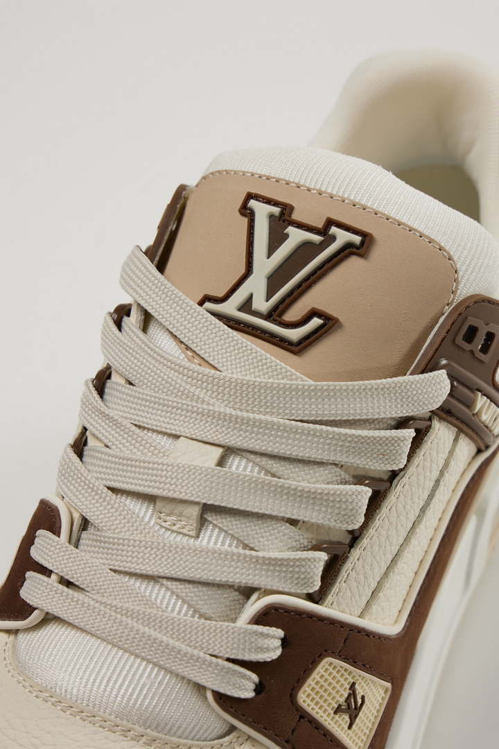 Louis Vuitton 1ABLUR Men Women's LV Trainer Sneaker L62467