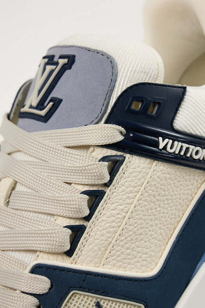 Louis Vuitton 1ABLUR Men Women's LV Trainer Sneaker L62468 - Fmale-Euro 35=US 4 - View 6
