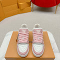 Louis Vuitton 1ABLUR Men Women's LV Trainer Sneaker L62472 - Fmale-Euro 35=US 4 - View 1