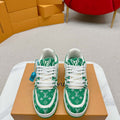 Louis Vuitton 1ABNJP Men Women's LV Trainer Sneaker L62479 - Fmale-Euro 35=US 4 - View 1
