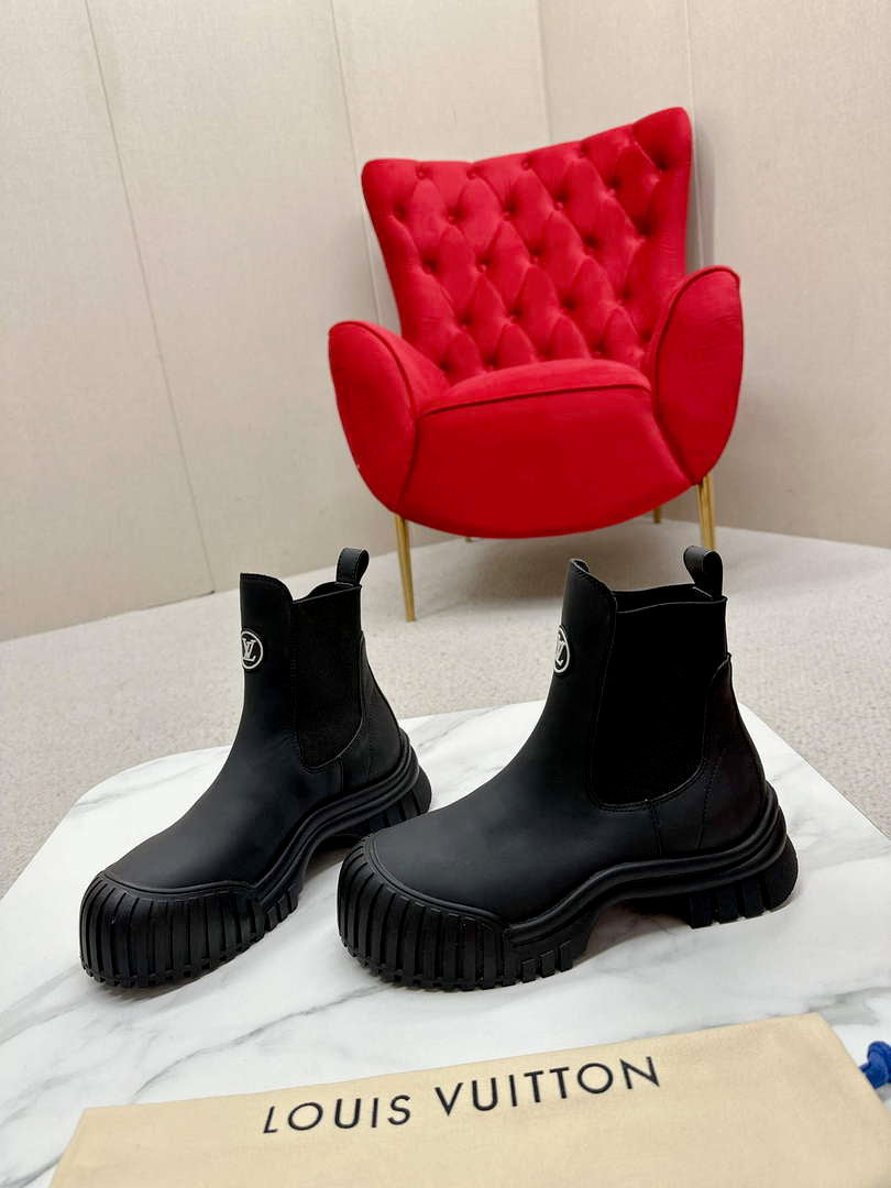Louis Vuitton 1ABUI3 Women's Ruby Flat Ankle Boot L62361