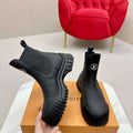 Louis Vuitton 1ABUI3 Women's Ruby Flat Ankle Boot L62361 - US 4=Euro 35 - View 1