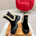 Louis Vuitton 1ABUI3 Women's Ruby Flat Ankle Boot L62362 - US 4=Euro 35 - View 1