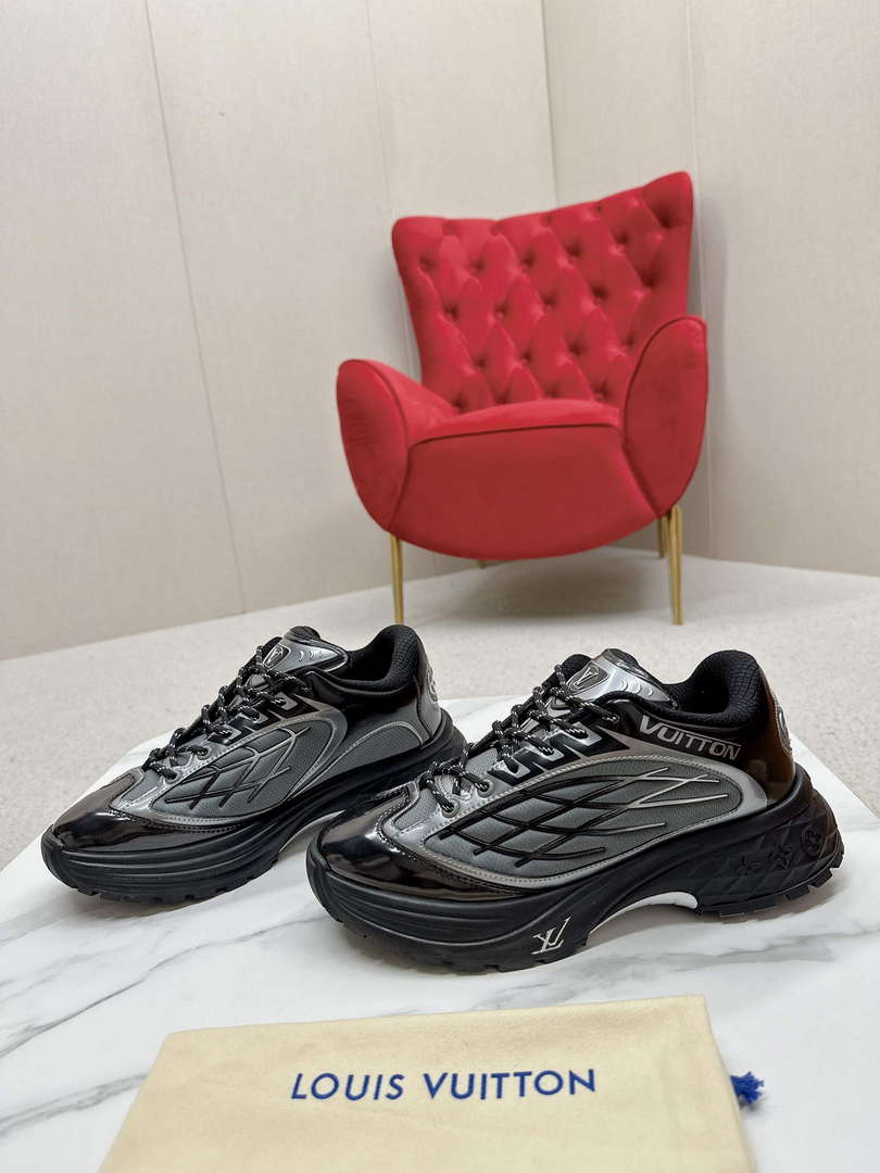Louis Vuitton 1ABZ2X Women's Men's LV Discovery Lace Up L62348