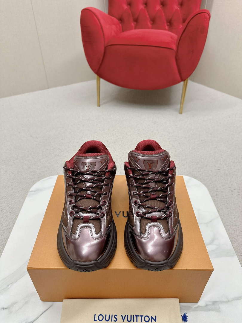 Louis Vuitton 1ABZ2X Women's Men's LV Discovery Lace Up L62351