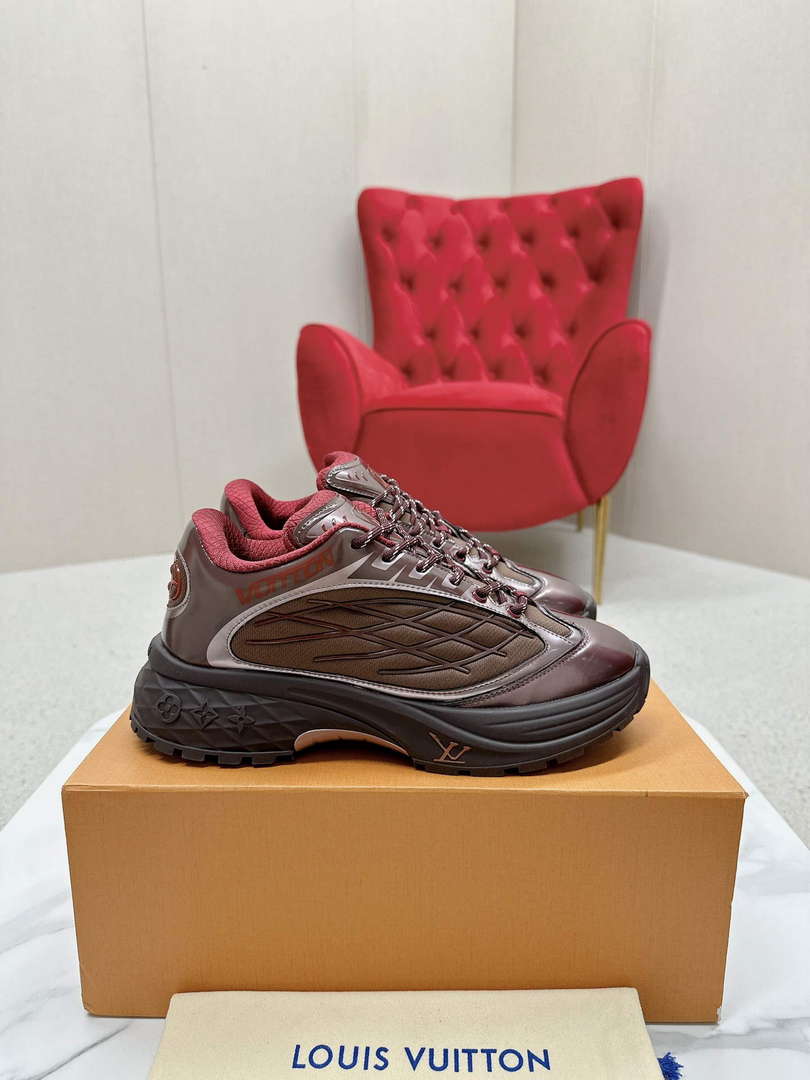 Louis Vuitton 1ABZ2X Women's Men's LV Discovery Lace Up L62351