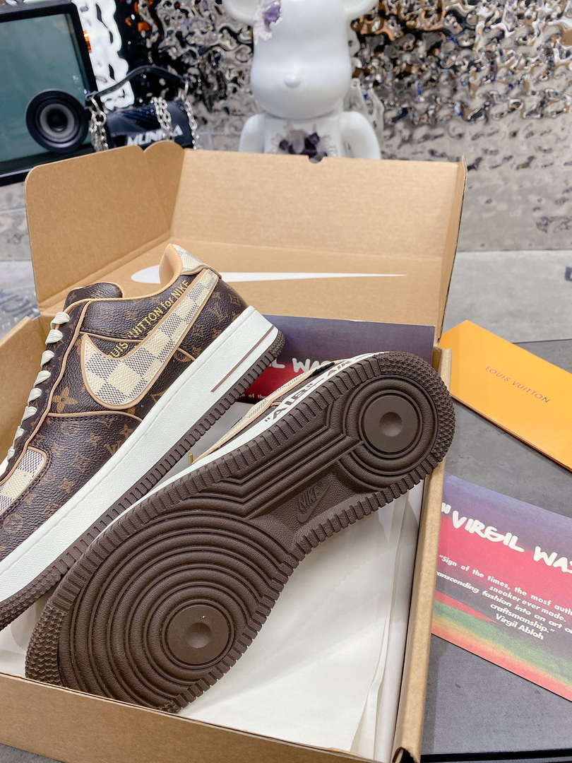 Louis Vuitton 1AC58D LV X Nike Air Force 1 Low By Virgil Abloh M601039 - Fmale-35 - View 8