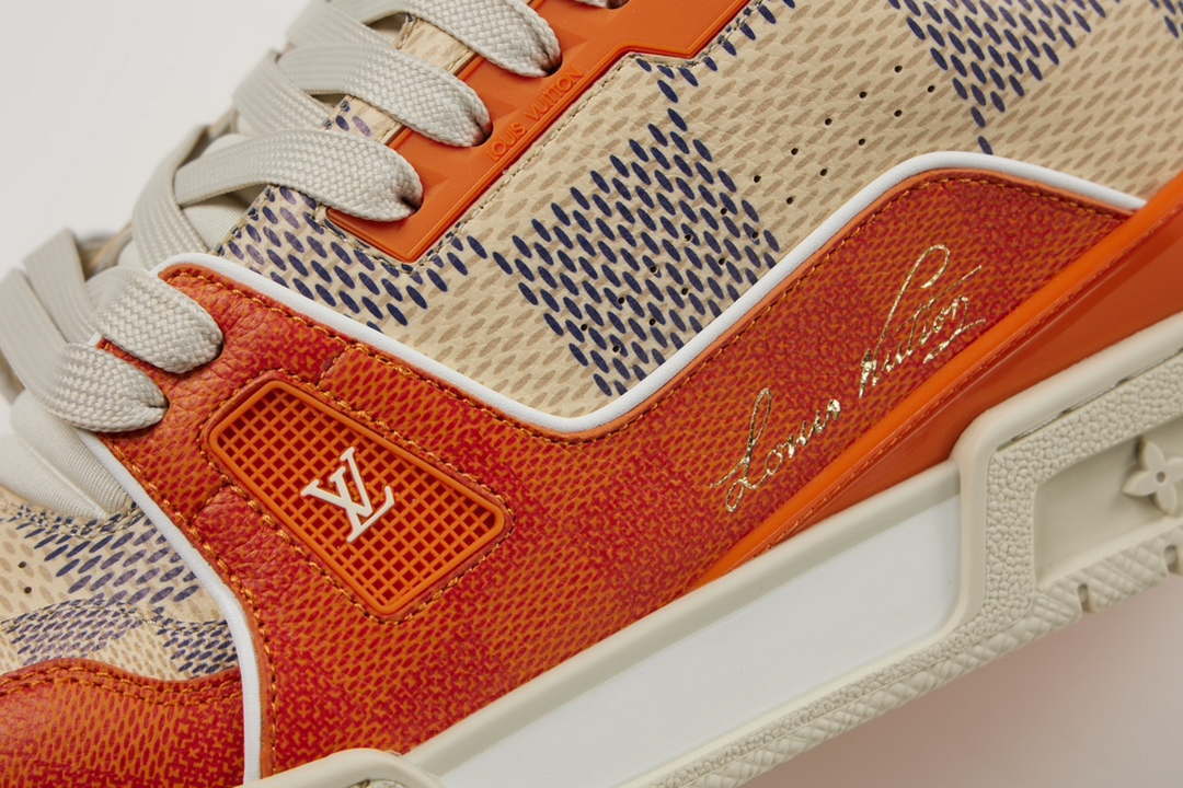 Louis Vuitton 1AC58D Men Women's LV Trainer Sneaker L62409
