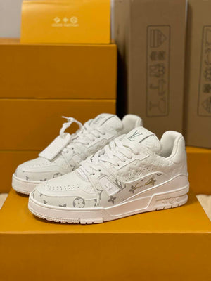 Louis Vuitton 1AC58D Women Men's  LV Trainer Sneaker M601028 - Fmale-35 - View 2