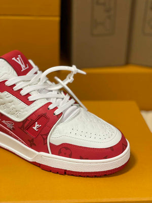 Louis Vuitton 1AC58D Women Men's  LV Trainer Sneaker M601029 - Fmale-35 - View 5