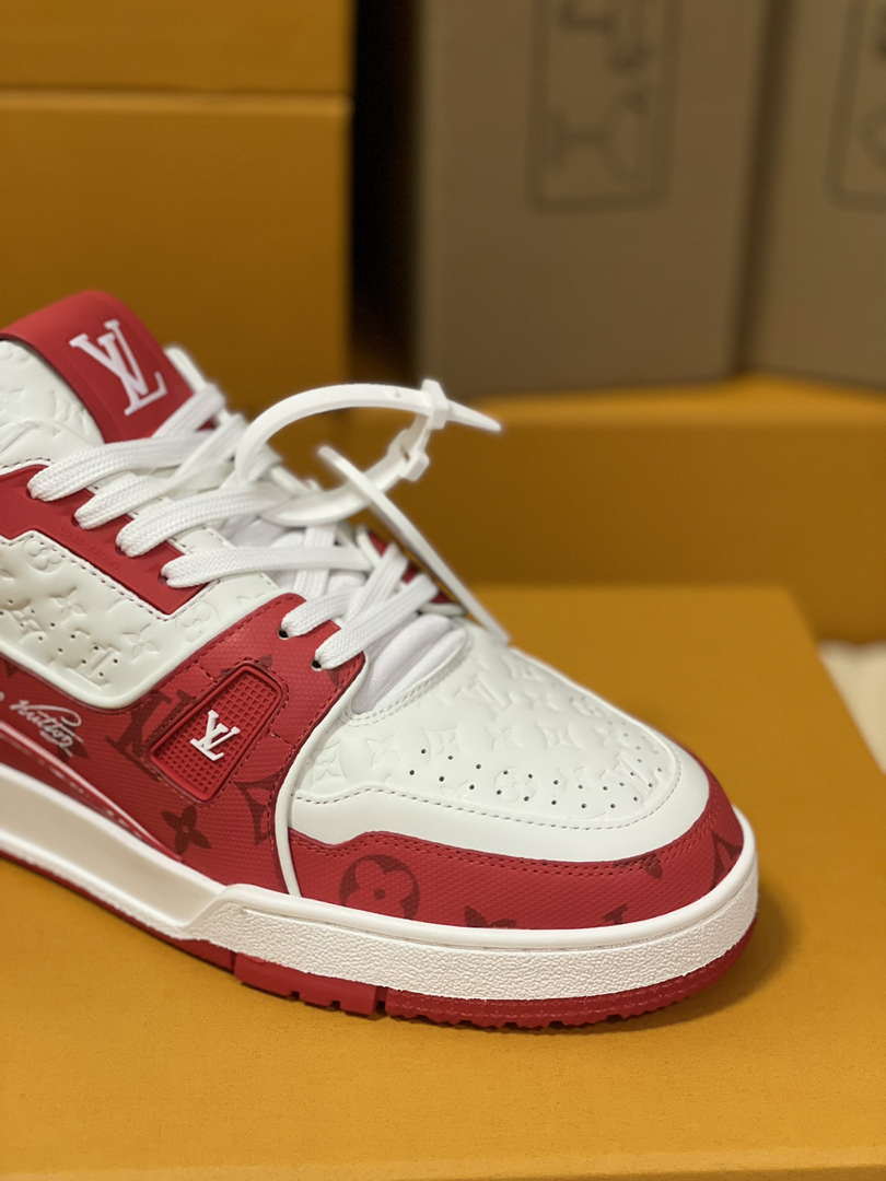 Louis Vuitton 1AC58D Women Men's  LV Trainer Sneaker M601029