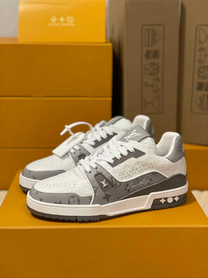 Louis Vuitton 1AC58D Women Men's  LV Trainer Sneaker M601030 - Fmale-35 - View 2