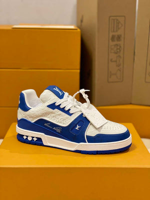 Louis Vuitton 1AC58D Women Men's  LV Trainer Sneaker M601031 - Fmale-35 - View 4