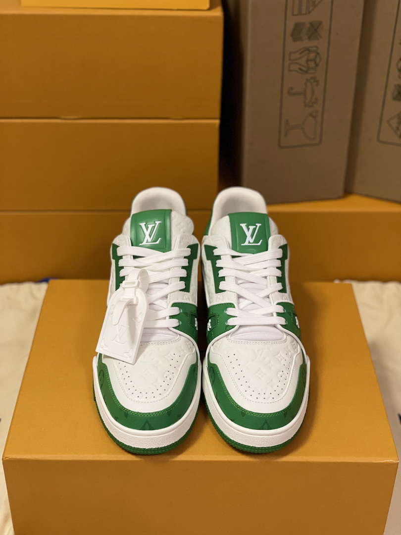 Louis Vuitton 1AC58D Women Men's  LV Trainer Sneaker M601032