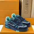 Louis Vuitton 1AC5AL Men Women's LV Trainer Sneaker L62389 - Fmale-Euro 35=US 4 - View 1
