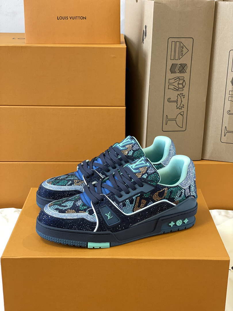 Louis Vuitton 1AC5AL Men Women's LV Trainer Sneaker L62389