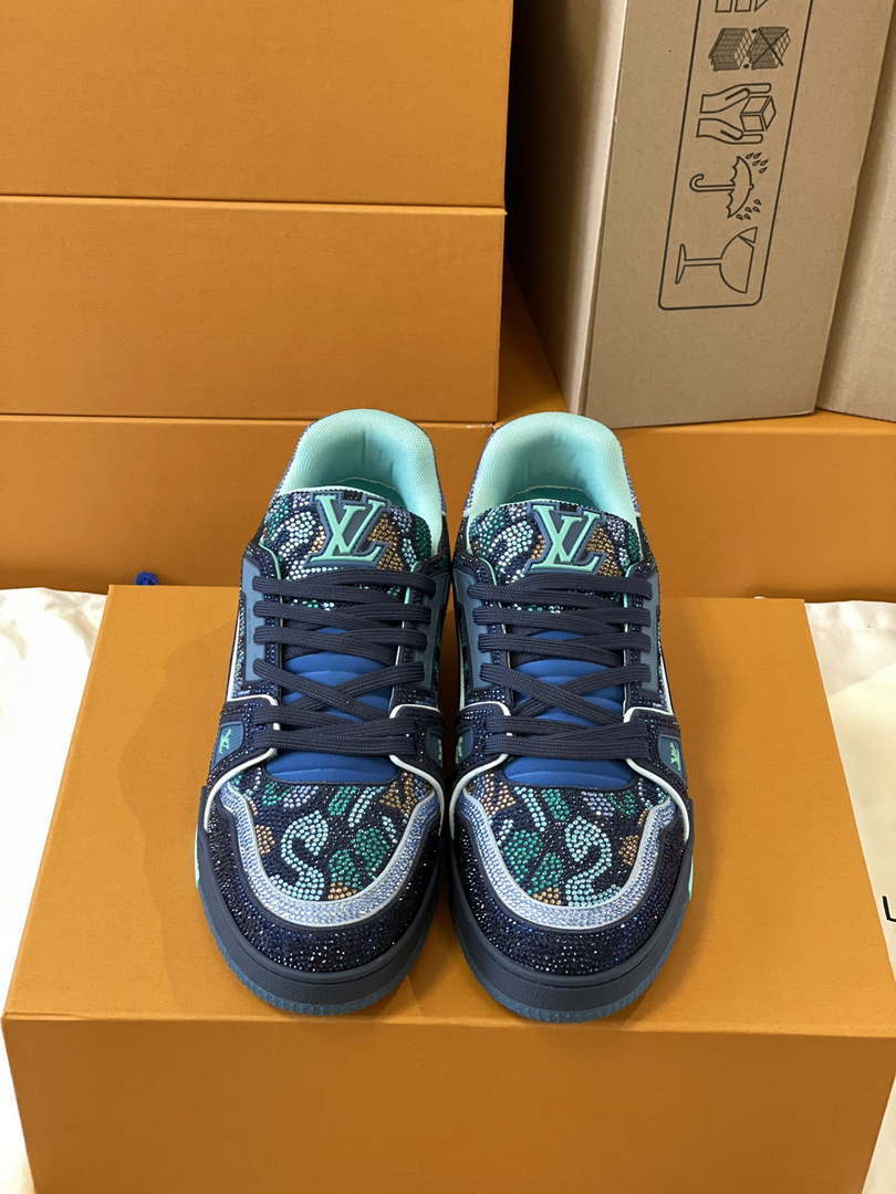 Louis Vuitton 1AC5AL Men Women's LV Trainer Sneaker L62389