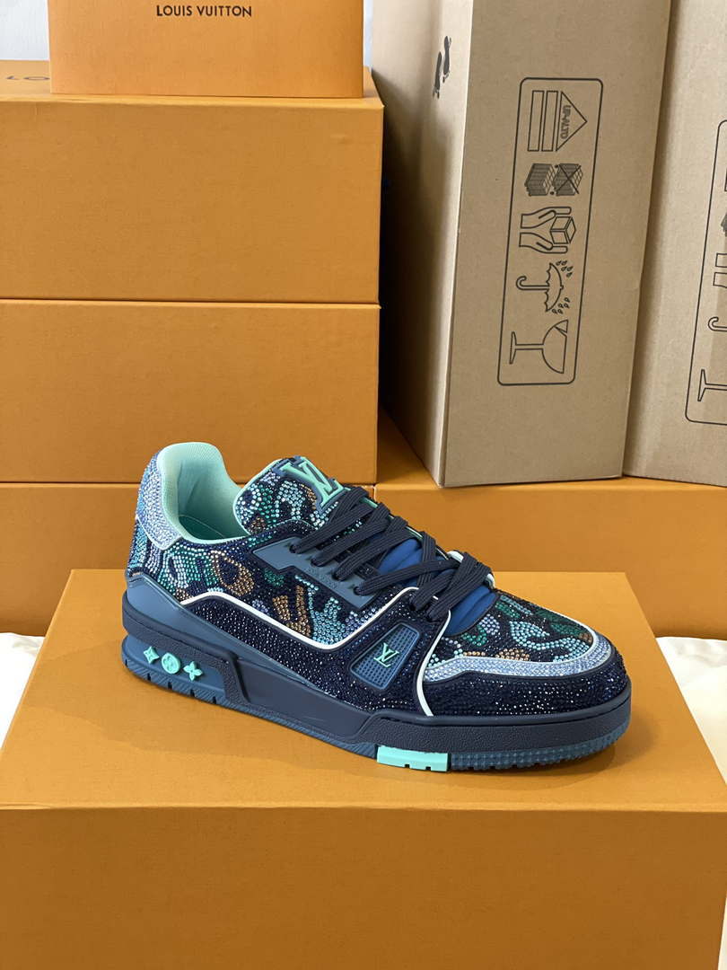 Louis Vuitton 1AC5AL Men Women's LV Trainer Sneaker L62389