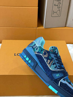 Louis Vuitton 1AC5AL Men Women's LV Trainer Sneaker L62389 - Fmale-Euro 35=US 4 - View 6