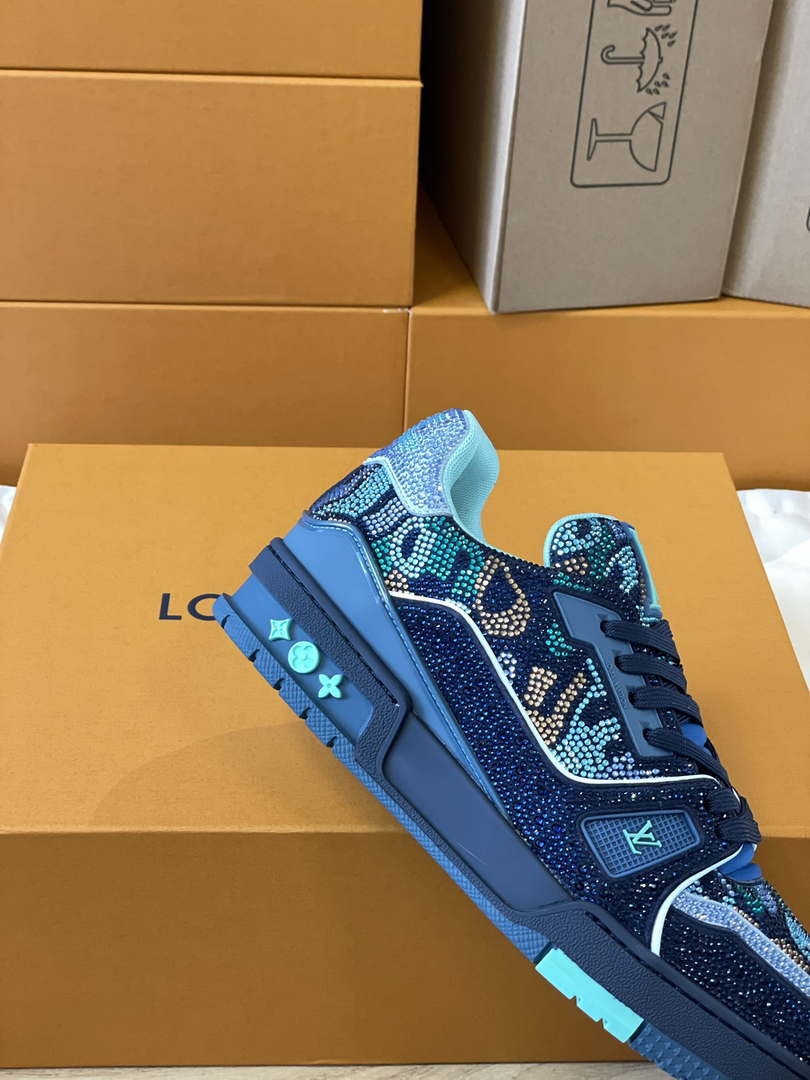 Louis Vuitton 1AC5AL Men Women's LV Trainer Sneaker L62389
