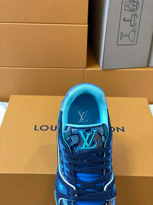 Louis Vuitton 1AC5AL Men Women's LV Trainer Sneaker L62389 - Fmale-Euro 35=US 4 - View 7