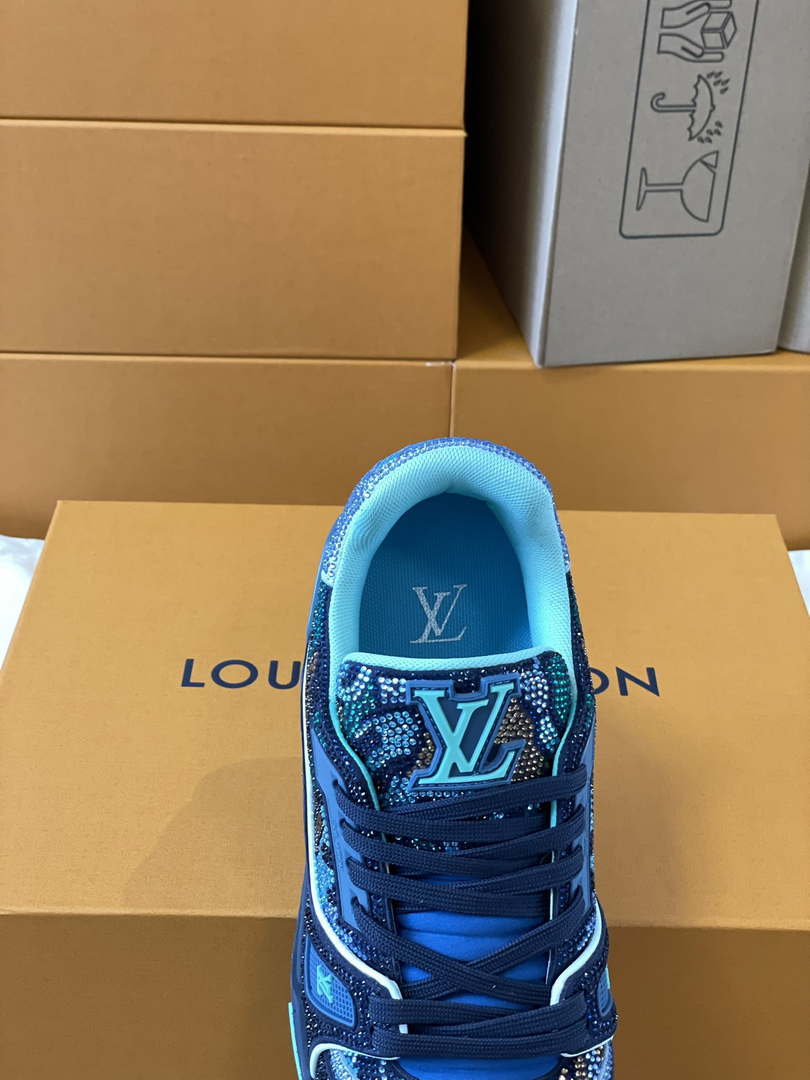 Louis Vuitton 1AC5AL Men Women's LV Trainer Sneaker L62389
