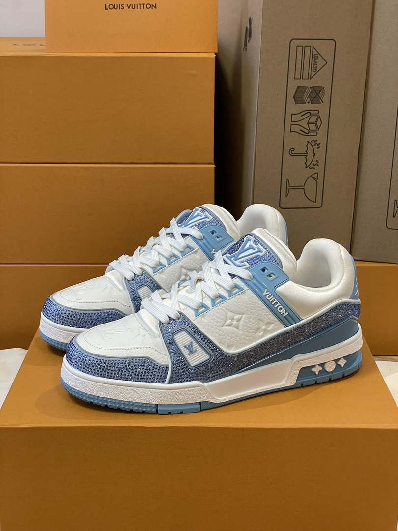 Louis Vuitton 1AC5AL Men Women's LV Trainer Sneaker L62390