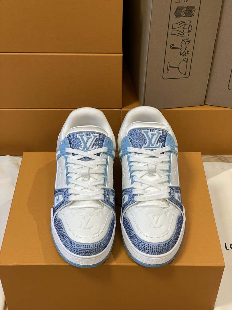 Louis Vuitton 1AC5AL Men Women's LV Trainer Sneaker L62390