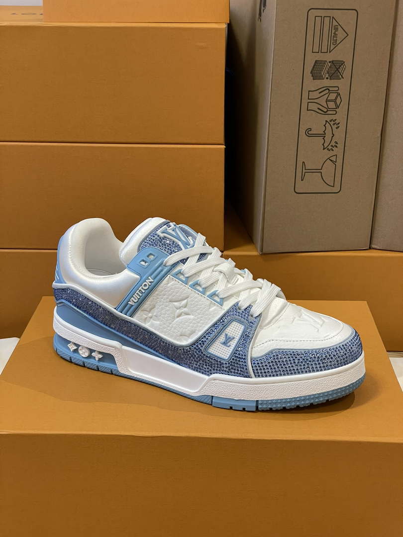 Louis Vuitton 1AC5AL Men Women's LV Trainer Sneaker L62390