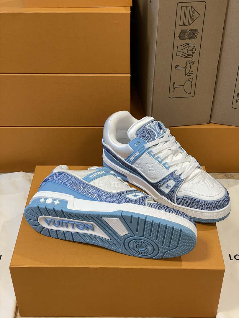 Louis Vuitton 1AC5AL Men Women's LV Trainer Sneaker L62390
