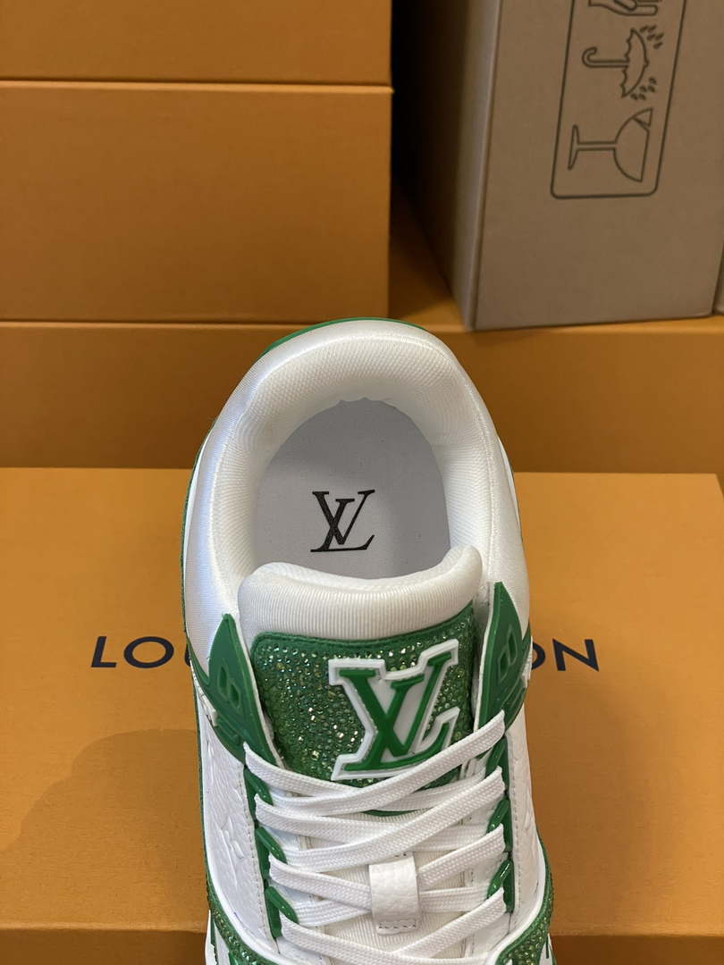 Louis Vuitton 1AC5AL Men Women's LV Trainer Sneaker L62391
