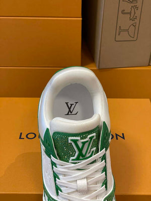 Louis Vuitton 1AC5AL Men Women's LV Trainer Sneaker L62391 - Fmale-Euro 35=US 4 - View 6