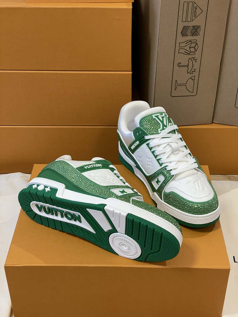 Louis Vuitton 1AC5AL Men Women's LV Trainer Sneaker L62391