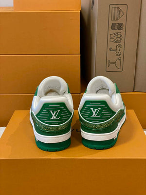 Louis Vuitton 1AC5AL Men Women's LV Trainer Sneaker L62391 - Fmale-Euro 35=US 4 - View 8